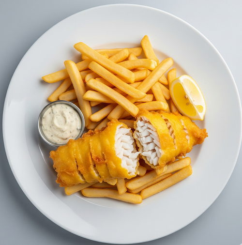 Regular Battered Haddock 